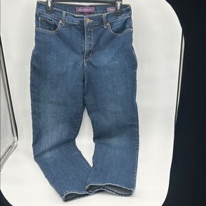 Gloria Vanderbilt Dark Blue Straight Leg Jeans